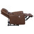 Greenfield - Upholstered Power Recliner Chair - Saddle Brown