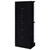 Cabra - 4-Door LED Curio Display Cabinet - Black High Gloss