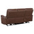 Greenfield - 2 Piece Power Reclining Sofa Set - Saddle Brown