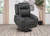 Raelynn - Upholstered Power Lift Recliner Chair - Gray
