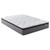 Hayes - Eastern King Pillow Top Foam Hybrid Mattress - White