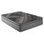 Montlake - East King Cool Euro Top Foam Hybrid Mattress - Black