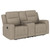 Brentwood - 2 Piece Upholstered Reclining Sofa Set - Taupe