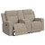 Brentwood - 2 Piece Upholstered Reclining Sofa Set - Taupe
