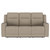 Brentwood - 3 Piece Upholstered Reclining Sofa Set - Taupe