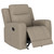 Brentwood - 3 Piece Upholstered Reclining Sofa Set - Taupe