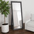 Windrose - Tempered LED Standing Mirror - Black