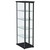 Aero - 5-Shelf Display Curio Cabinet With LED Lighting - Black