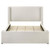 Alamosa - Boucle Upholstered Queen Wingback Bed - White