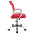 Felton - Upholstered Adjustable Home Office Desk Chair - Red