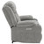 Houston - Upholstered Power Lift Recliner - Gray