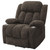 Houston - Upholstered Power Lift Recliner Chair - Dark Brown