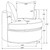 Debbie - Upholstered Swivel Accent Chair - Camel