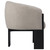 Valdez - Boucle Upholstered Barrel Back Accent Chair - Beige