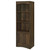 Laughlin - 3-Shelf Engineered Wood Media Tower - Dark Pine