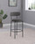 Viola - Boucle Upholstered Bar Chair (Set of 2) - Gray