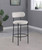 Viola - Boucle Upholstered Bar Chair (Set of 2) - Cream