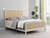 Lanewood - Open Cane Rattan Metal Eastern King Bed - White