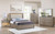 Kenora - 5 Piece Queen Bedroom Set - Barley Brown