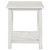 Payne - Wood End Table With Shelf - White