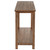 Payne - Wood Entryway Sofa Console Table - Distressed Brown