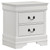 Louis Philippe - 4 Piece Queen Bedroom Set - White