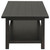 Payne - Wood Coffee Table With Shelf - Java