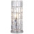 Wanda - Crystal Shade Bedside Table Lamp - Silver