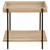 Fallon - Square Engineered Wood End Table - Light Brown