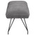 Dodson - Fabric Upholstered Dining Bench - Gray