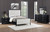 Brookmead - 4 Piece Upholstered California King Bedroom Set - Black