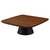 Eason - 2 Piece Coffee Table Set - Walnut And Black