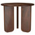 Dale - Round Solid Mango Wood Side End Table - Brown
