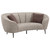 Ellorie - 3 Piece Upholstered Curved Sofa Set - Beige