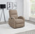Grant - Fabric Upholstered Power Recliner Chair - Camel