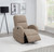 Grant - Fabric Upholstered Power Recliner Chair - Camel