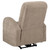 Grant - Fabric Upholstered Power Recliner Chair - Camel