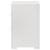Ives - 2-Drawer Nightstand Bedside Table - White High Gloss