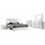 Ives - 5 Piece Queen Bedroom Set - White High Gloss