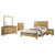 Kaywood - 5 Piece Eastern King Bedroom Set - Natural Pine