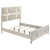 Olivia - 4 Piece Queen Bedroom Set - Pearl White
