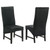 Barrand - Upholstered Dining Side Chair (Set of 2) - Black