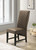 Barrand - Upholstered Dining Side Chair (Set of 2) - Chocolate