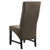 Barrand - Upholstered Dining Side Chair (Set of 2) - Chocolate