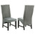 Barrand - Upholstered Dining Side Chair (Set of 2) - Gray