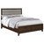 Welsley - Upholstered Queen Bed - Walnut