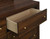 Welsley - 6-Drawer Dresser Cabinet - Walnut