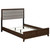 Welsley - 4 Piece Eastern King Bedroom Set - Walnut