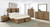 Terrace - 5 Piece Eastern King Bedroom Set - Ash Brown