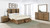 Terrace - 4 Piece California King Bedroom Set - Ash Brown